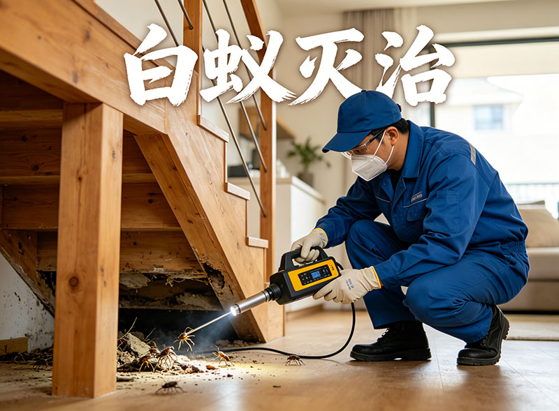 路桥区白蚁灭治服务｜专业消杀，筑牢建筑安全防线